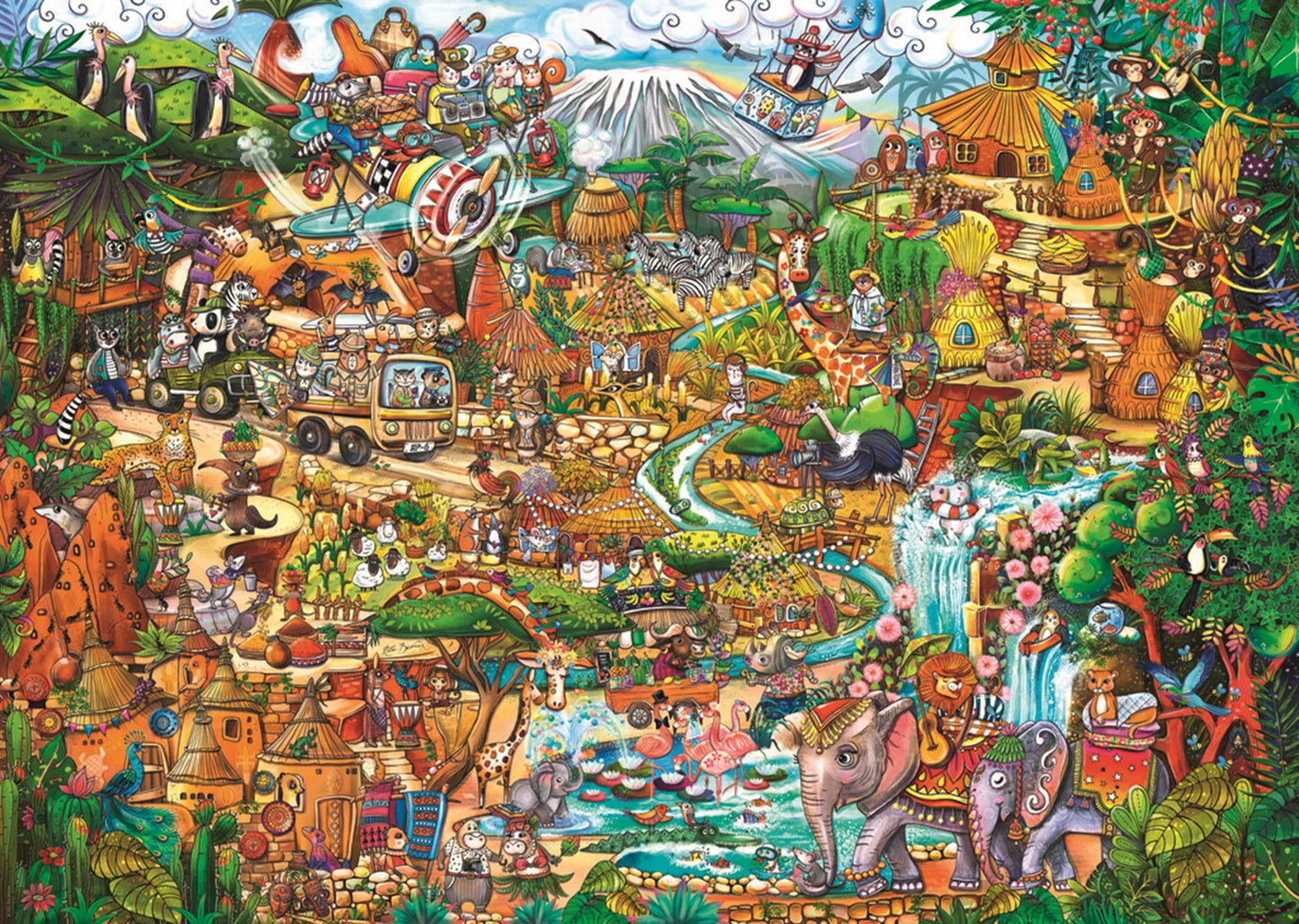 EXOTIC SAFARI TRIANGOLARE 2000 PEZZI