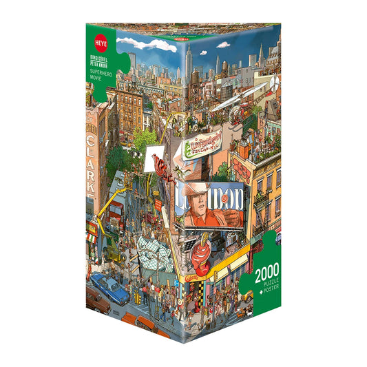 SUPERHERO MOVIE TRIANGULAR 2000 PEZZI