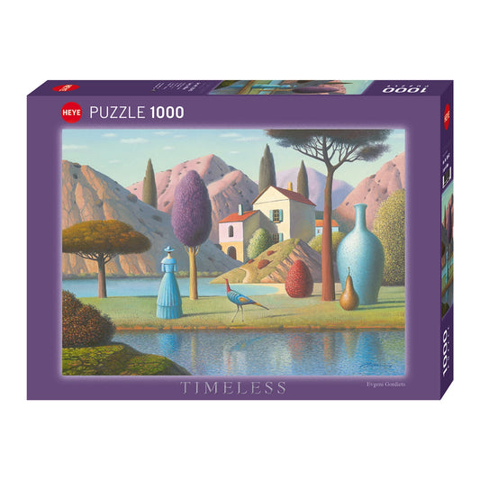DAME EN BLEU STANDARD 1000 PIÈCES