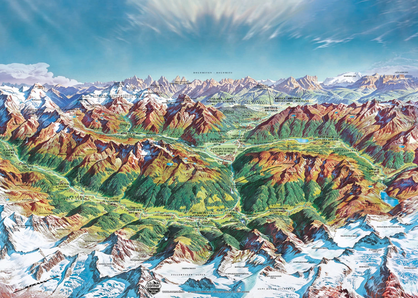 MONDO ALPINO 2000 PEZZI