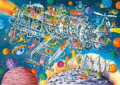 BIENVENUE LES EXTRATERRESTRES ! TRIANGULAIRE 1000 PIÈCES