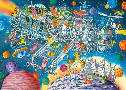 BIENVENUE LES EXTRATERRESTRES ! TRIANGULAIRE 1000 PIÈCES