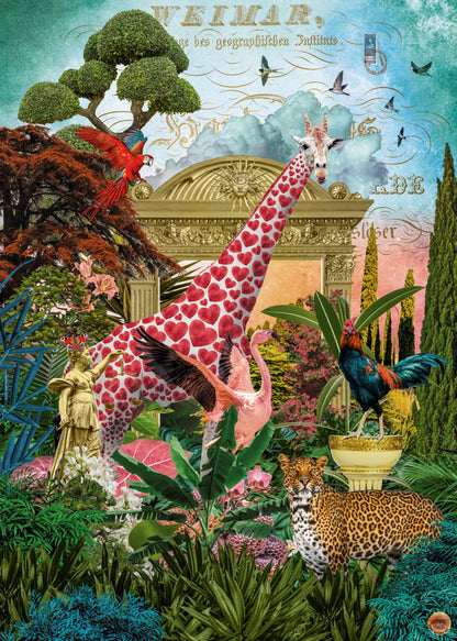 GIRAFFE LOVE STANDARD 1000 PEZZI