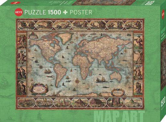 WILLEM BLAEU MONDO 1500 PEZZI