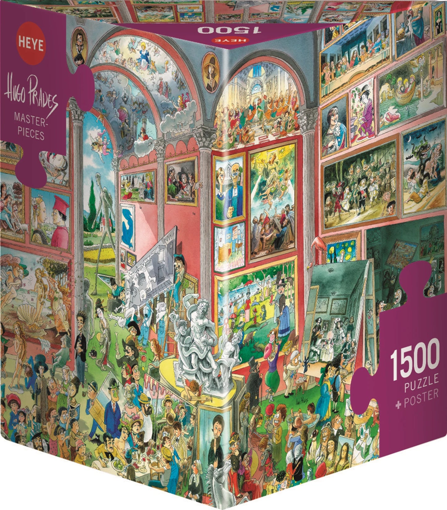 CAPOLAVORI TRIANGOLARI 1500 PEZZI