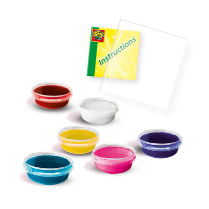 PEINTURES À DOIGTS 6 PIÈCES – SES 🔶
