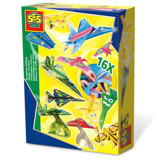PLIER DES AVIONS EN PAPIER – SES 🔶
