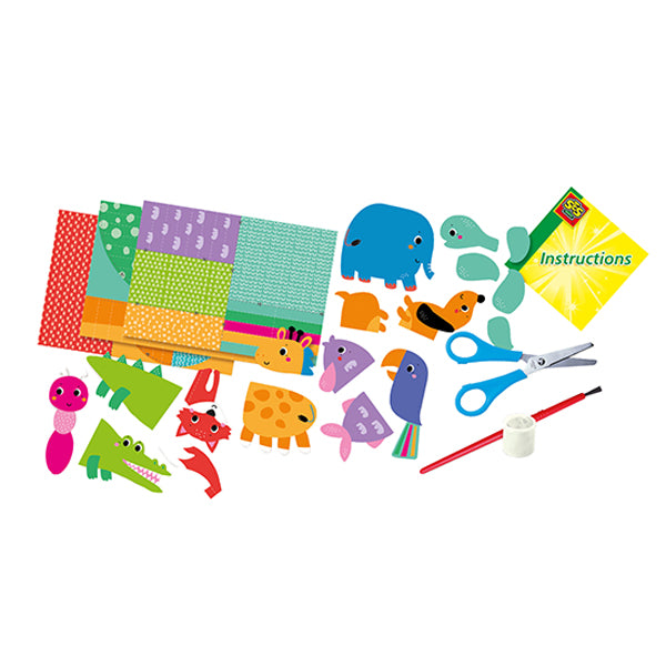 ANIMAUX ORIGAMI EN ZIG-ZAG – SES 🔶