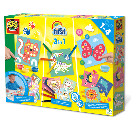 MÉGA SET BÉBÉ 3 EN 1 – SES 🔶
