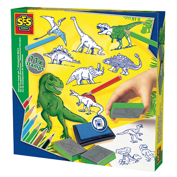 SET DE TAMPONS DINOSAURES – SES 🔶