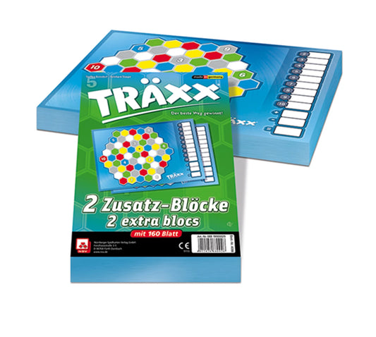 TRÄXX - BLOCCHI AGGIUNTIVI 2X80 FOGLI (MULTILINGUA)