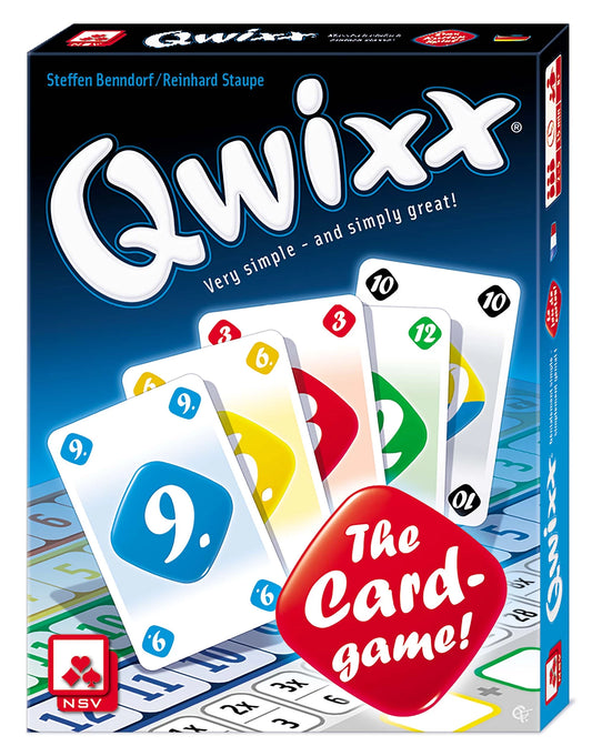 QWIXX - DAS KARTENSPIEL (MEHRSPRACHIG)