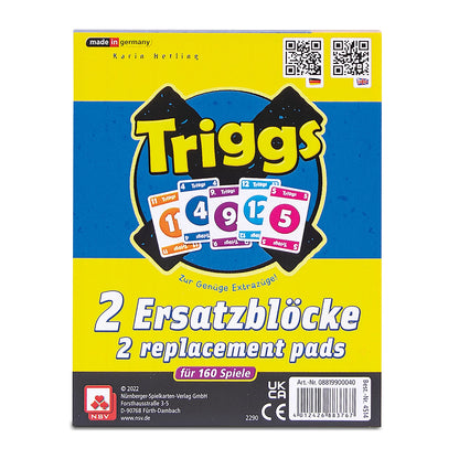 TRIGGS - BLOCS SUPPLÉMENTAIRES 2X80 FEUILLES (D)