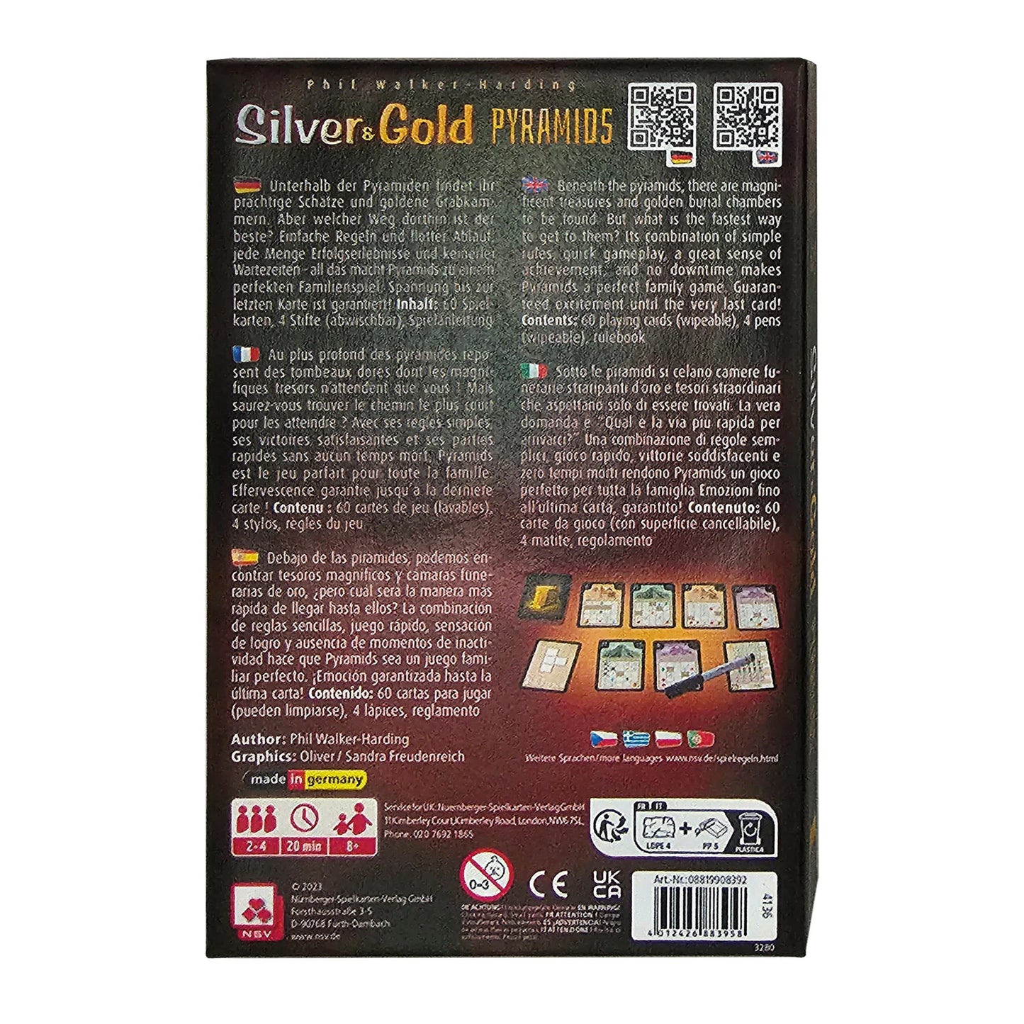ARGENTO E ORO - PIRAMIDI (MULTILINGUA)