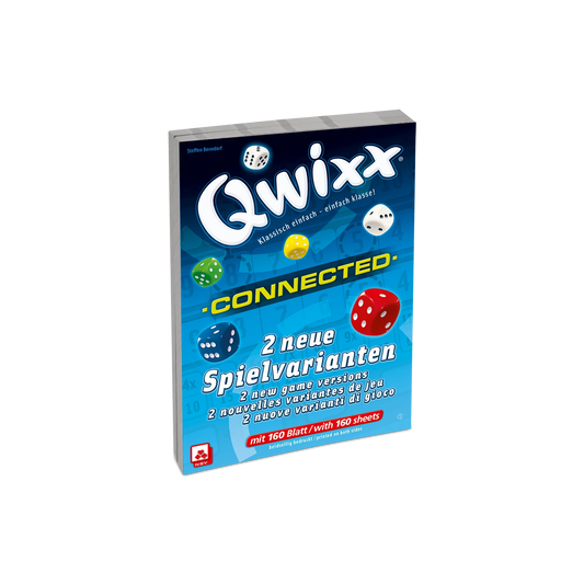QWIXX CONNECTED XL - ZUSÄTZLICHE BLÖCKE 2X80 BLÄTTER (MEHRSPRACHIG)