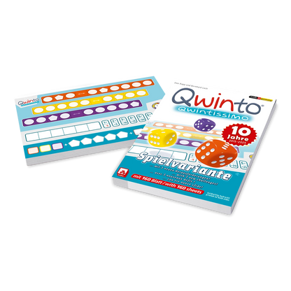 QWINTO QWINTISSIMO - BLOCCHI AGGIUNTIVI 2X80 FOGLI (MULTILINGUA)