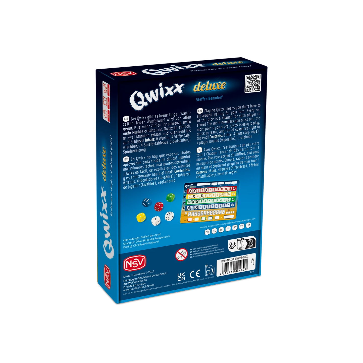 QWIXX - DELUXE (MEHRSPRACHIG)