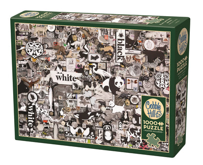 BIANCO E NERO: ANIMALI 1000 PEZZI