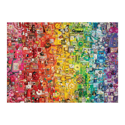 FARBENFROHER REGENBOGEN 1000 TEILE