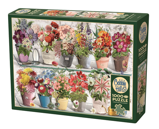 BOUQUETS DE FLEURS, 1000 PIÈCES