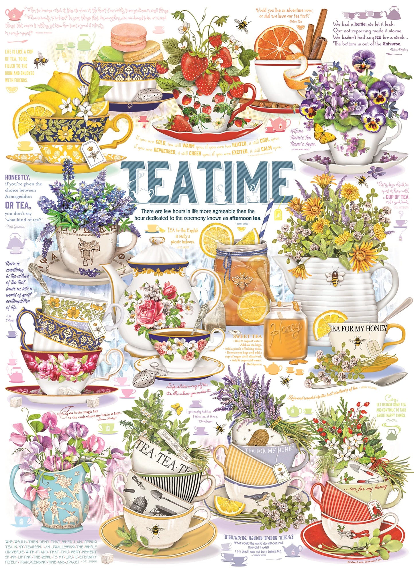 TEEZEIT 1000 TEILE