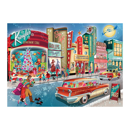 SHOPPING NATALIZIO VINTAGE 1000 PEZZI
