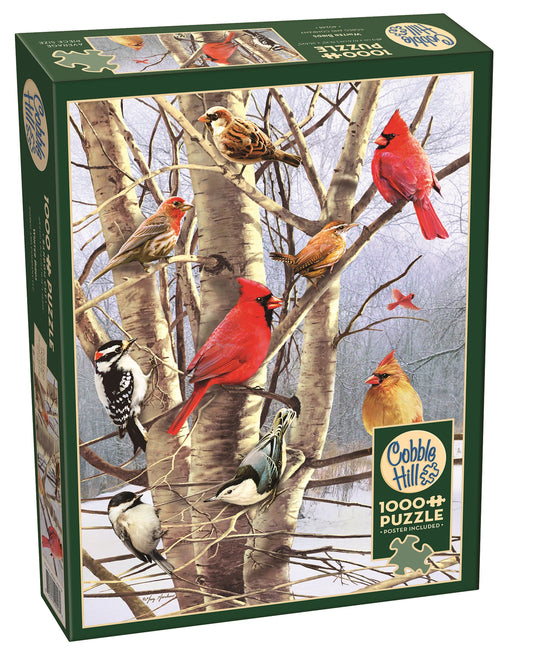 OISEAUX D'HIVER 1000 PIÈCES