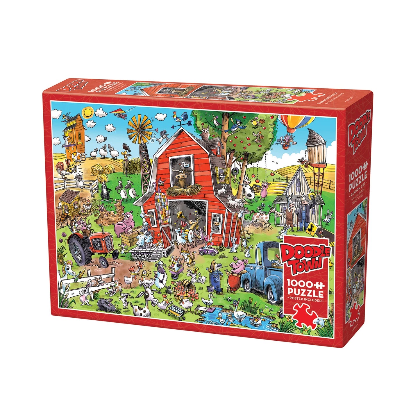 CRAZY FARM 1000 TEILE