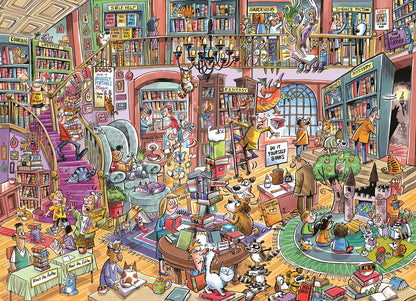 CRAZY BOOKSHOP 1000 PIÈCES
