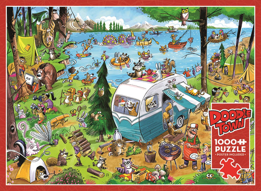 CAMPING DE FOLIE 1000 PIÈCES