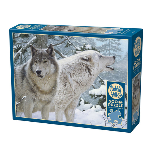 LUPI NELLA NEVE 500 PEZZI