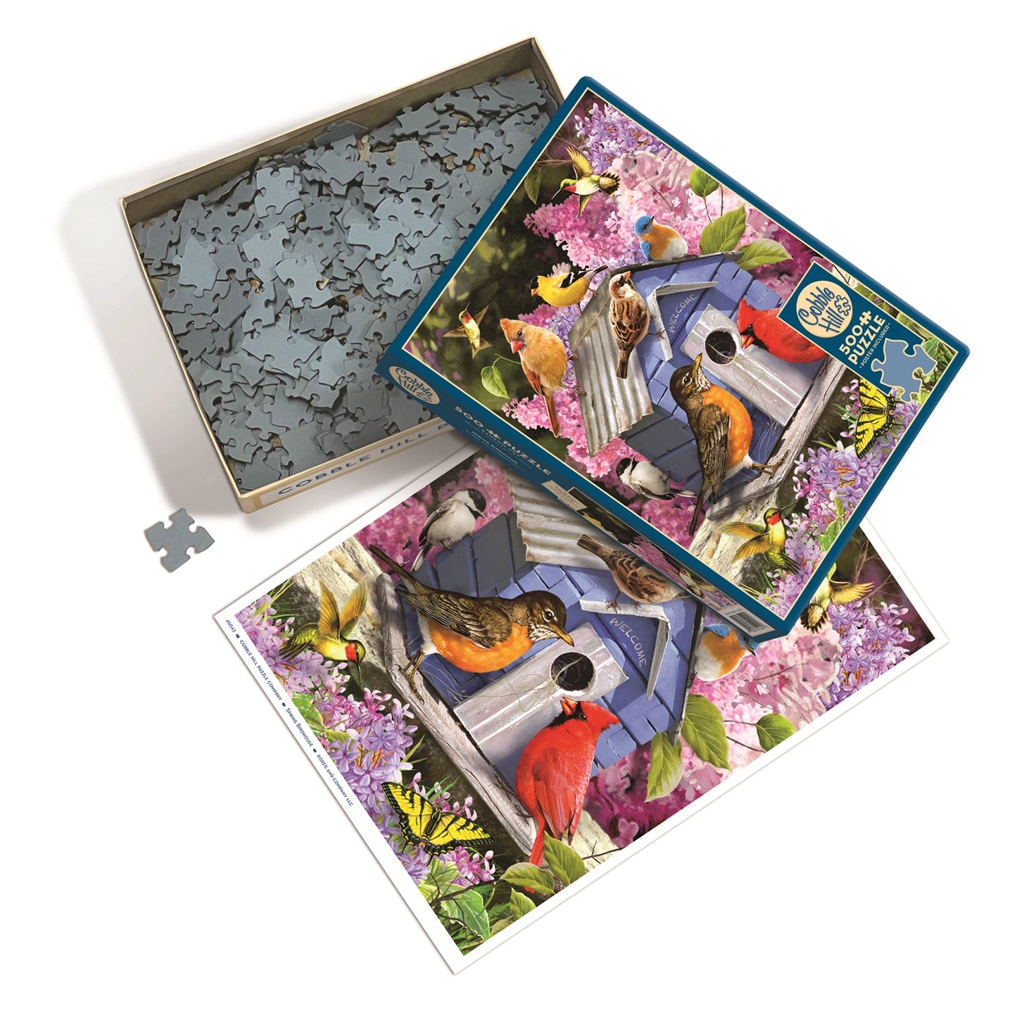 NICHOIR PRINTANIER, 500 PIÈCES