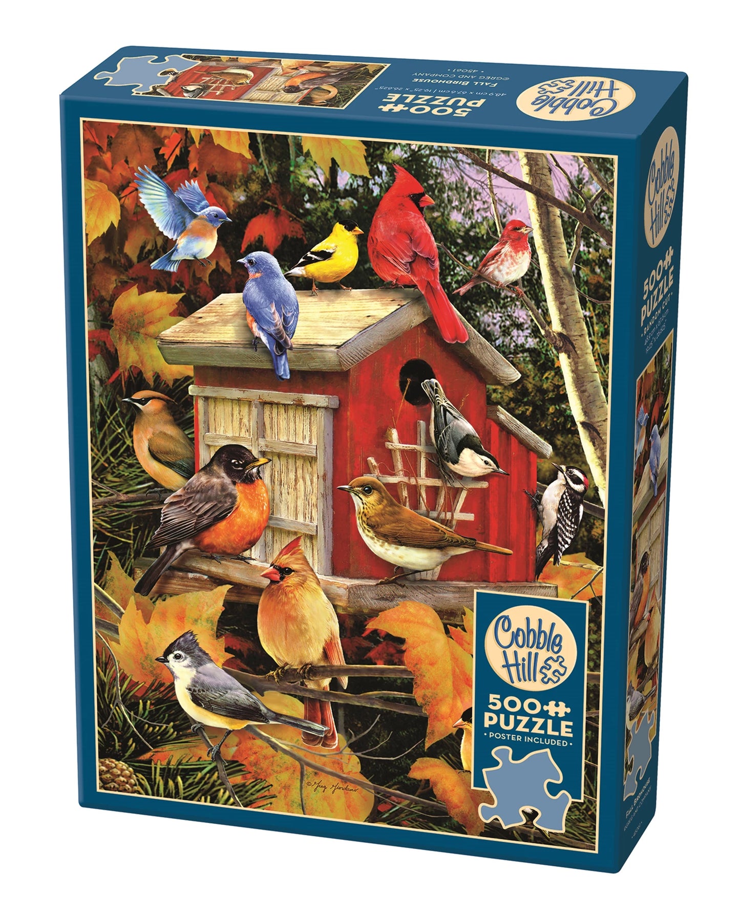 NICHOIR D'OISEAUX AUTOMNAL 500 PIÈCES