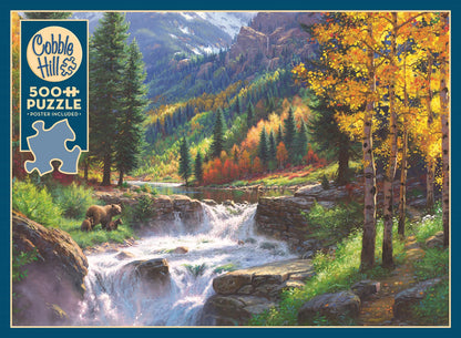 ORSI ALLA CASCATA 500 PEZZI