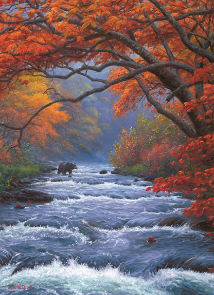 FLEUVE EN AUTOMNE 500 PIÈCES