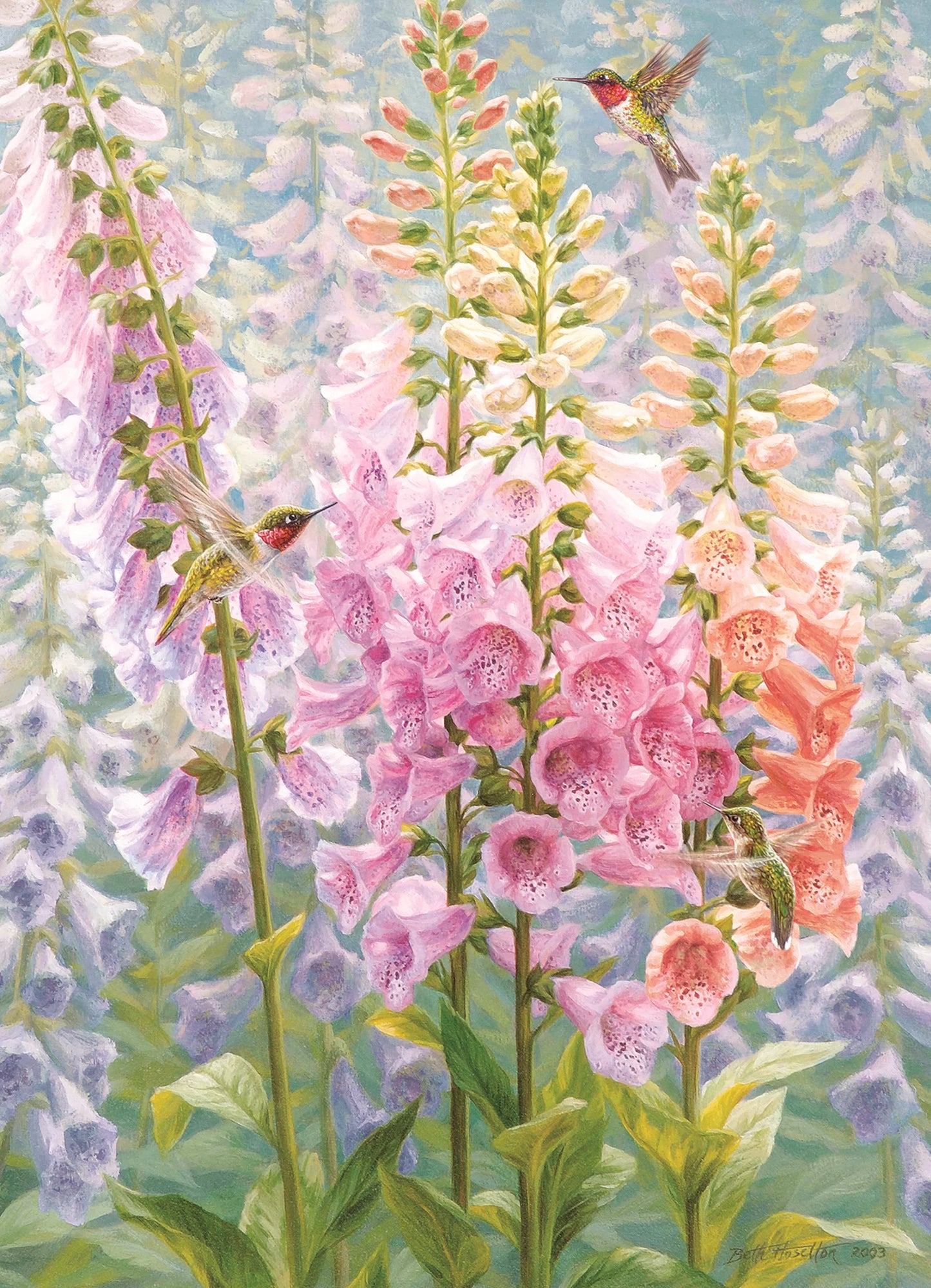 FLEURS D'ÉTÉ, 500 PIÈCES
