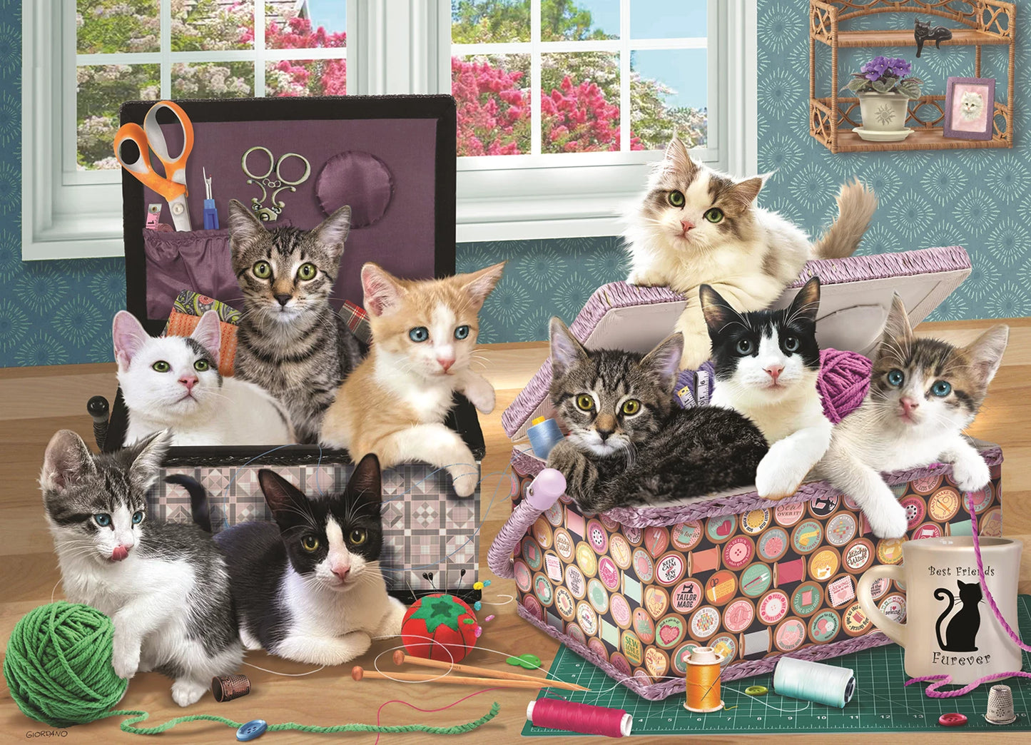 CHATONS INTELLIGENTS 500 PIÈCES