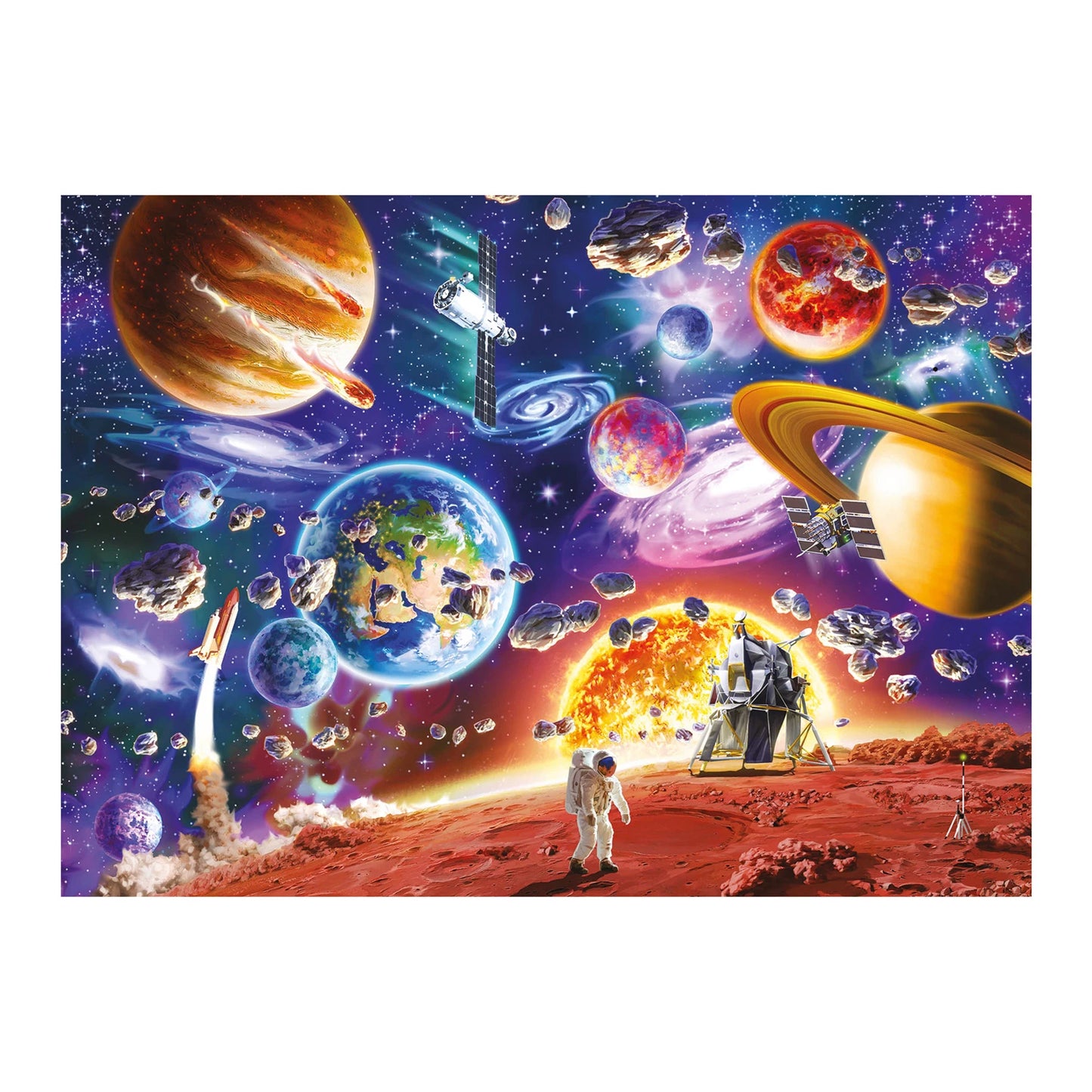 VOYAGES DANS L'ESPACE 350 PIÈCES