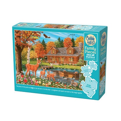 MAISON AU BORD DU LAC, 350 PIÈCES