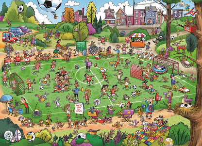 TERRAIN DE FOOT FOU 350 PIÈCES