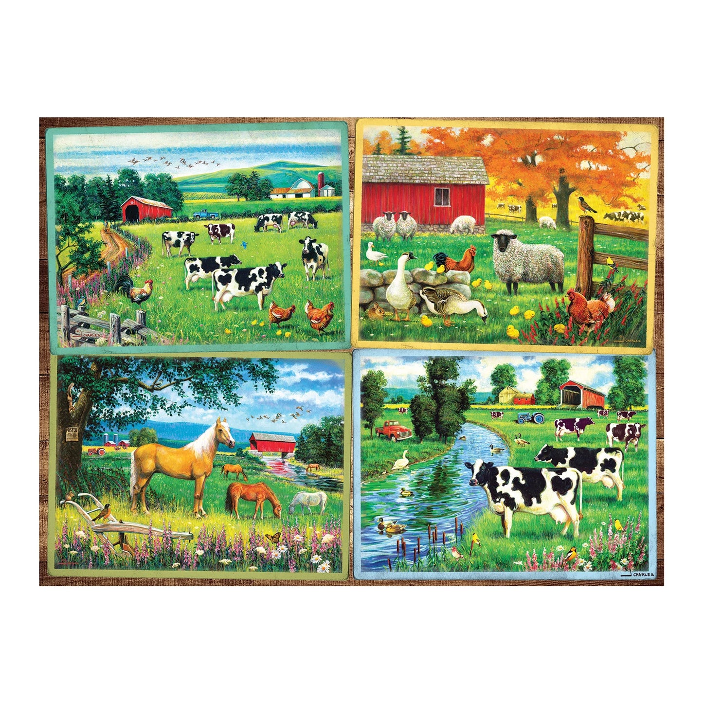 ANIMAUX À LA CAMPAGNE 275 PIÈCES