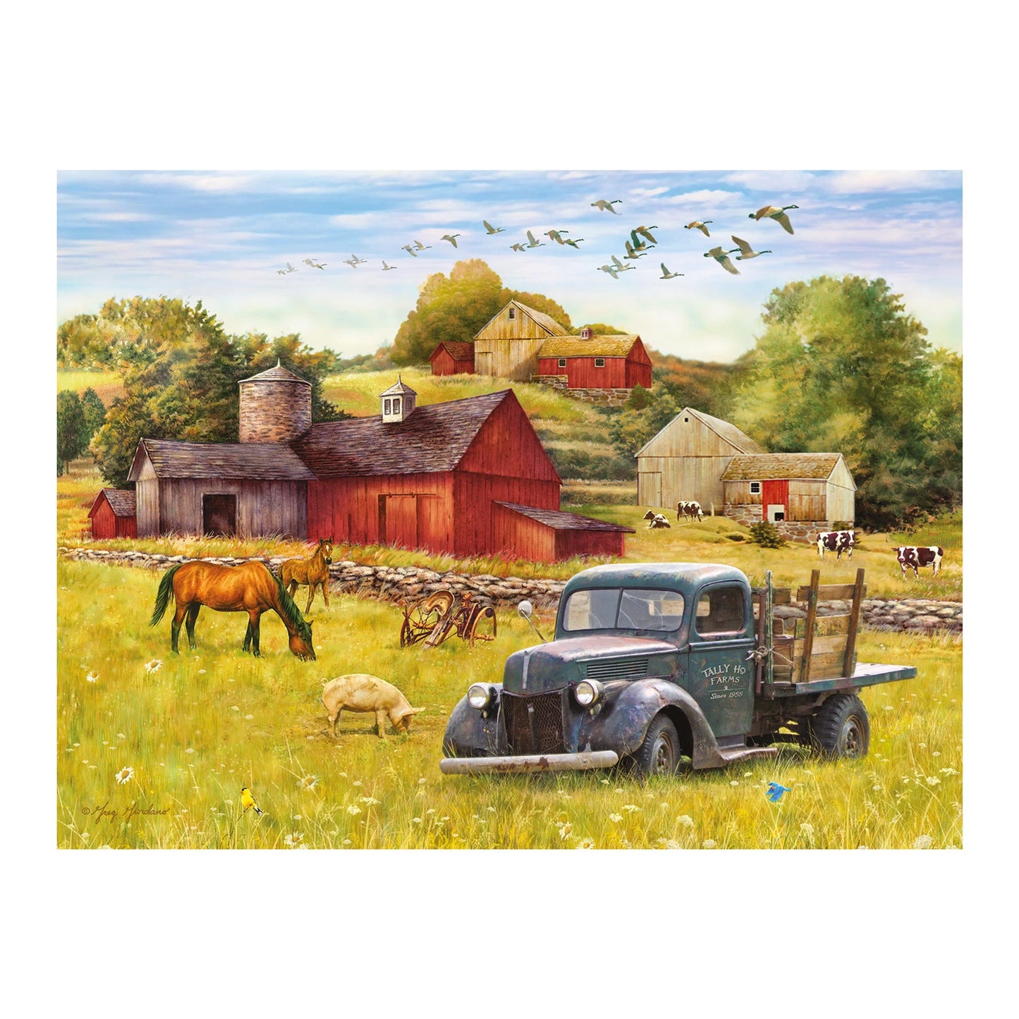 APRÈS-MIDI D'ÉTÉ À LA FERME 275 PIÈCES