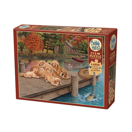 GOLDEN RETRIEVER SUL MOLO 275 PEZZI