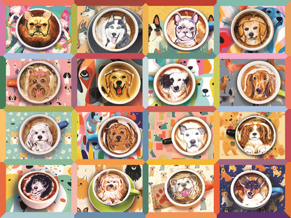 PUPPY COFFEE 275 PIÈCES