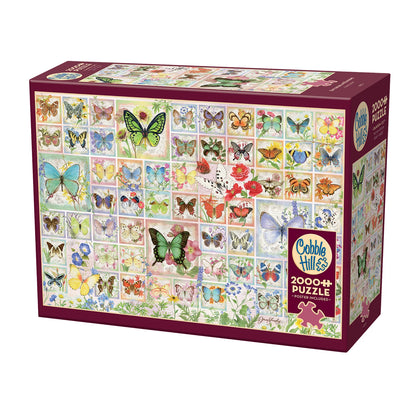 FARFALLE E FIORI, 2000 PEZZI