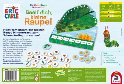 DIE RAUPE NIMMERSATT (D)