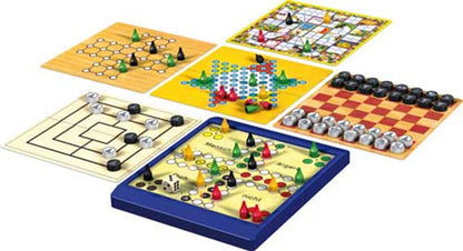 8 GIOCHI DA VIAGGIO, MAGNETICI (MULTILINGUA)