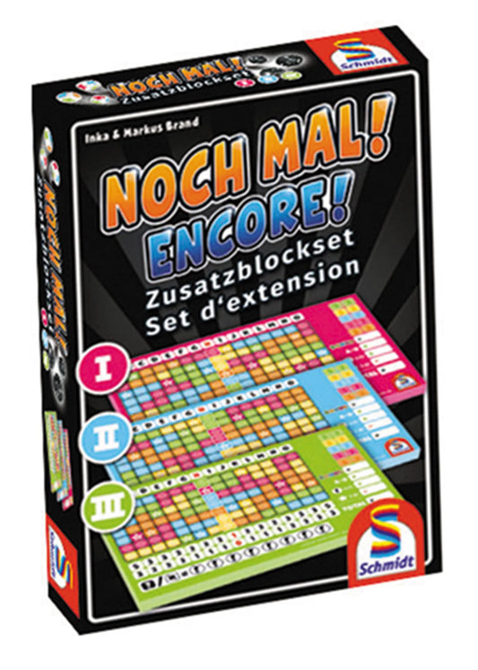 ANCORA UNA VOLTA! SET DI BLOCCHI AGGIUNTIVI DA 1 A 3 (MULTILINGUA)