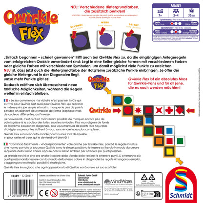 QWIRKLE FLEX (MEHRSPRACHIG)