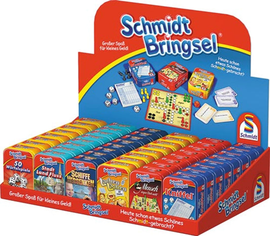 JEUX SCHMIDTBRINGSEL EN PRÉSENTATION (D) 6X8ASS